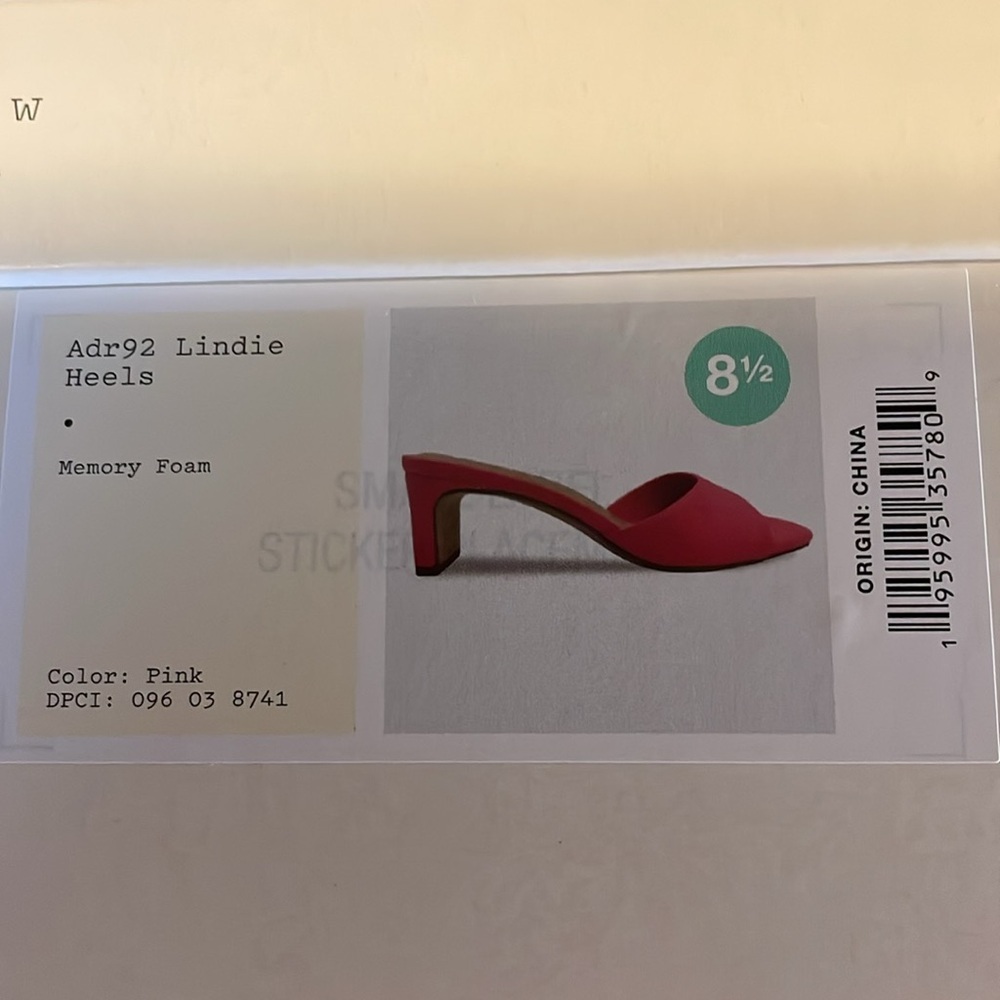 A NEW DAY Lindie Heel Slip On Shoes Memory Foam, Women’s 8.5, Pink - Picture 5 of 5